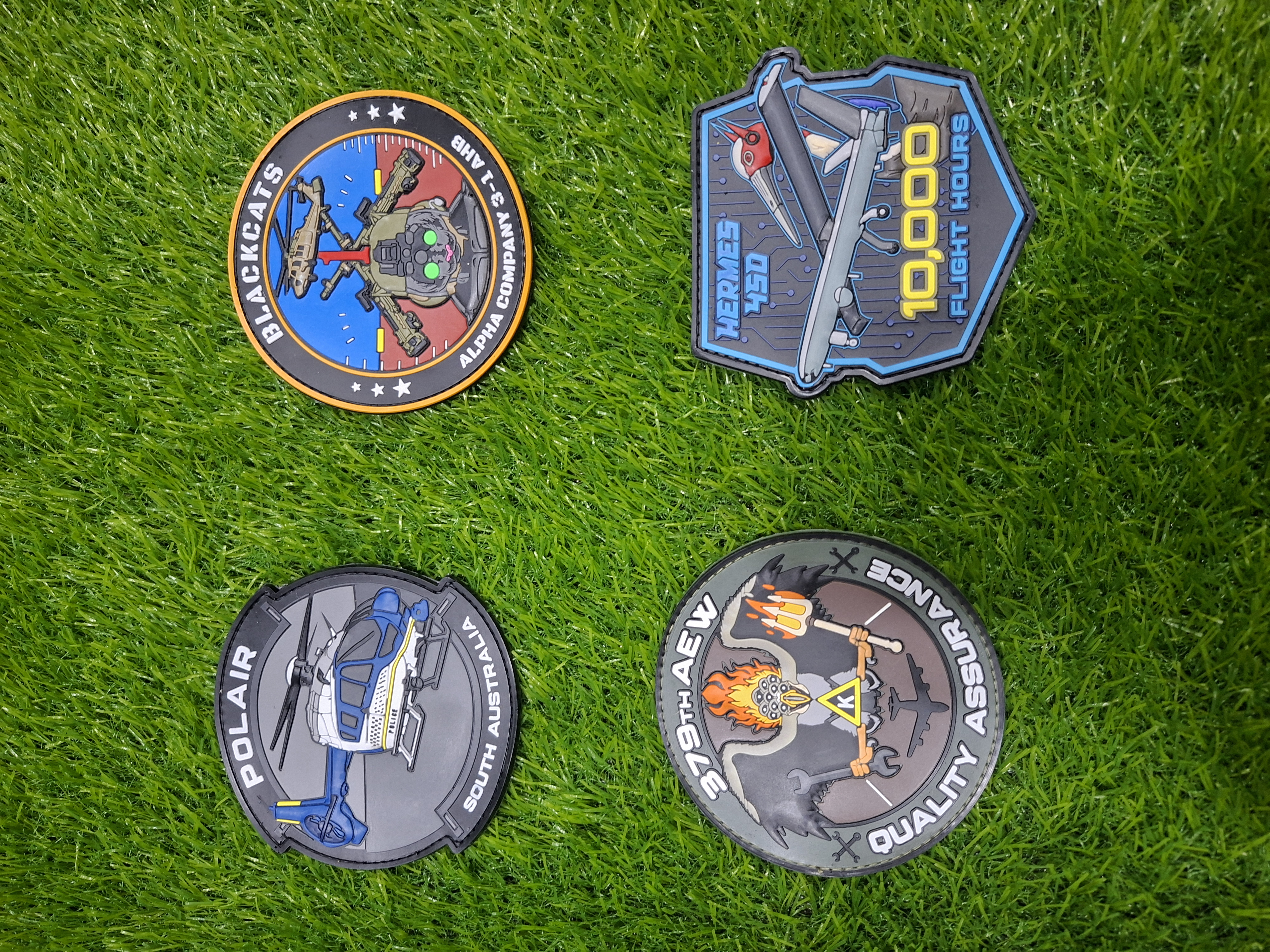 High Peak Sports custom PVC patch