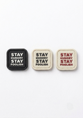 Stay Hungry Stay Foolish – 3D Soft PVC Patch (Multi-Color)