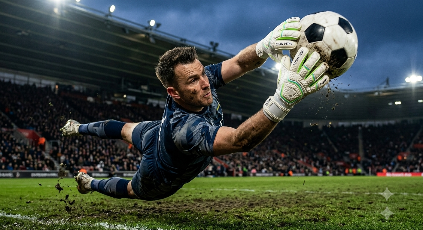 HPS Advance Titan Grip Goalkeeper Gloves