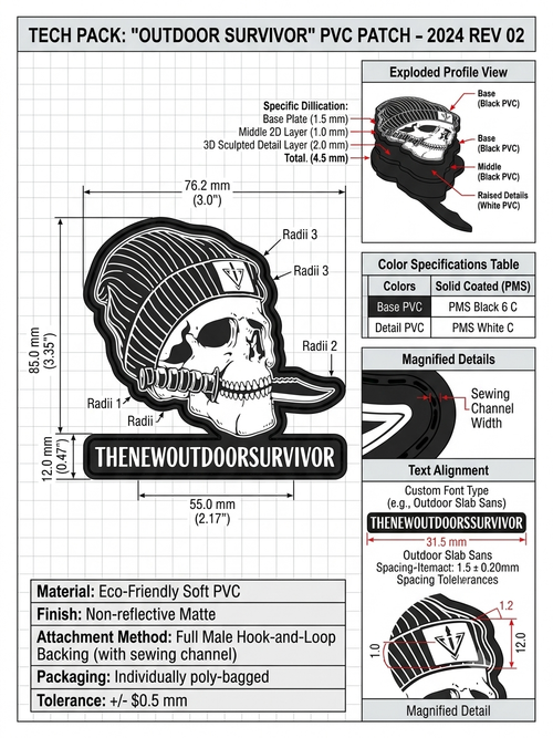 Outdoor Survivor PVC Patch – THENEWOUTDOORSURVIVOR